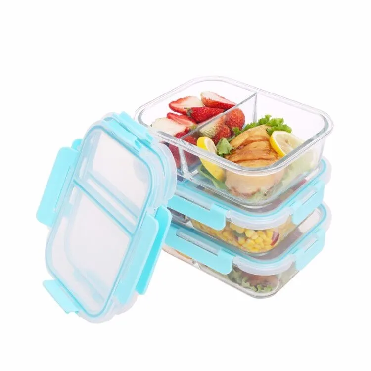 Glass Lunch Box Compartment Durable - Buy Glass Lunch Box Compartment ...