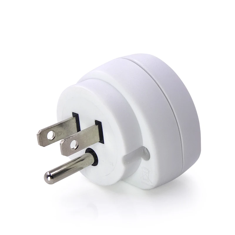 Uk To Usa Plug Adapter Converts 3 Pin British Plug To 3 Prong Grounded