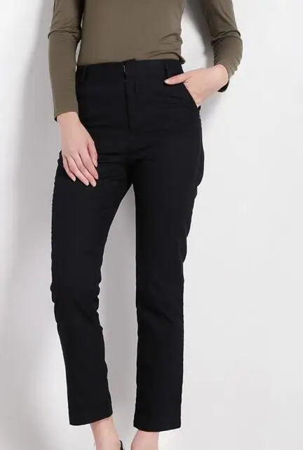 Venta Al Por Mayor Pantalon De Vestir Negro Compre Online Los