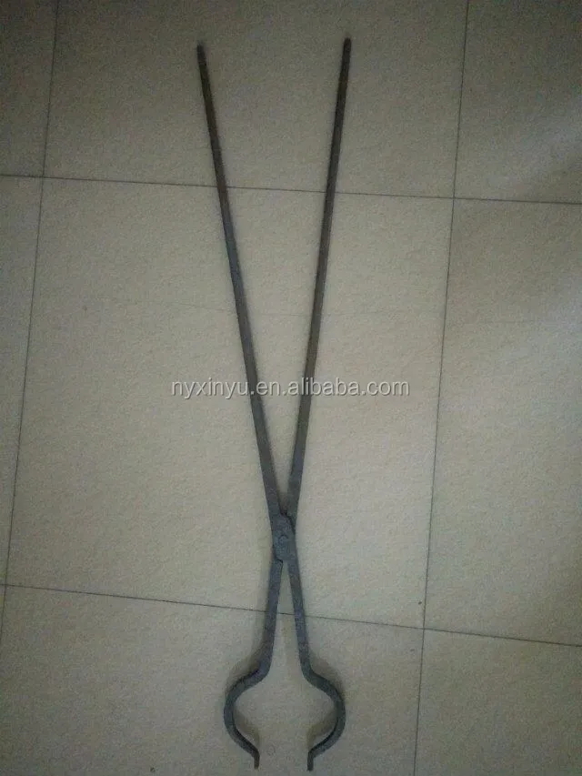 High Temperature Long Handle Crucible Tongs Big Industry Furnace Tongs