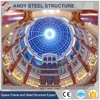 High standard doom skylight roof steel space frame structure design