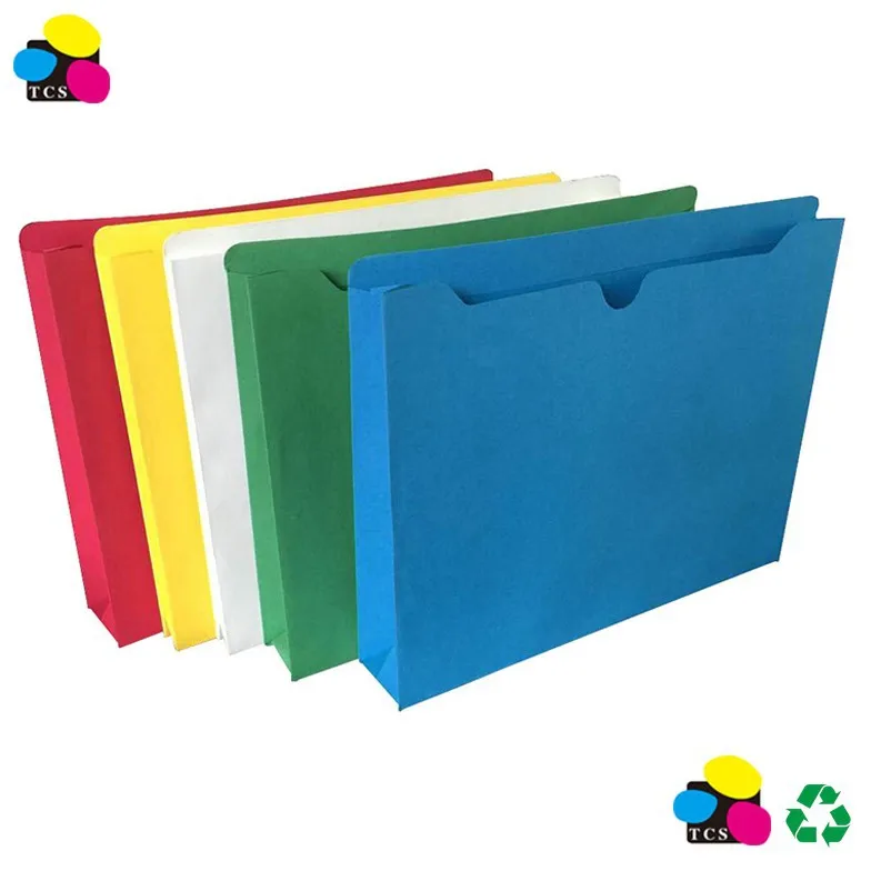 Cheaper Manila File Jackets With Reinforced Tab,Letter Size,1 1/2