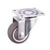 1 Inch Universal Plate TPE Industrial Castor Wheel