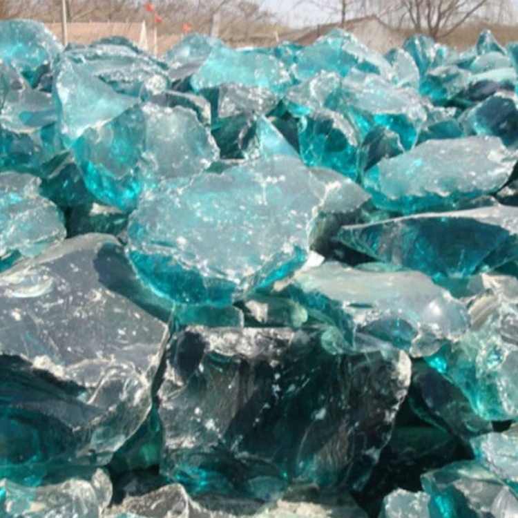 Natural Clear Large Landscaping Decorative Glass Rocks - Buy Decorative ...