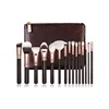 High Quality wholesale Professional custom synthetic hair private label cosmetic makeup brushes set case