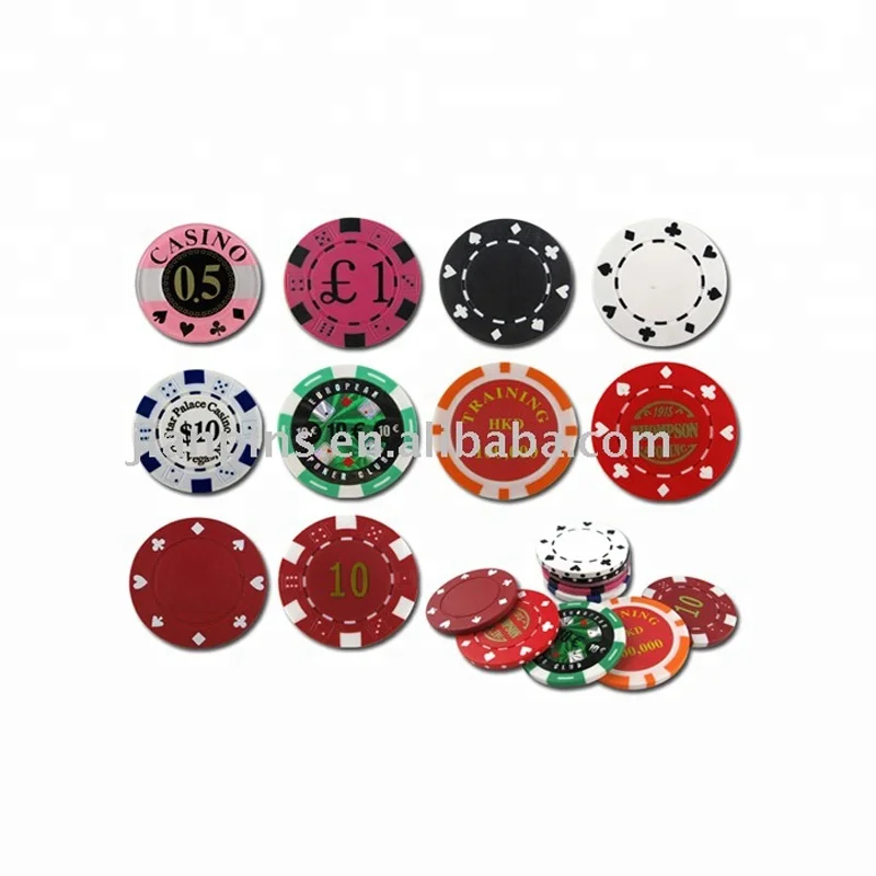 Wholesale Promotional Poker Chips Kit Ecofriendly Abs Cheap Custom