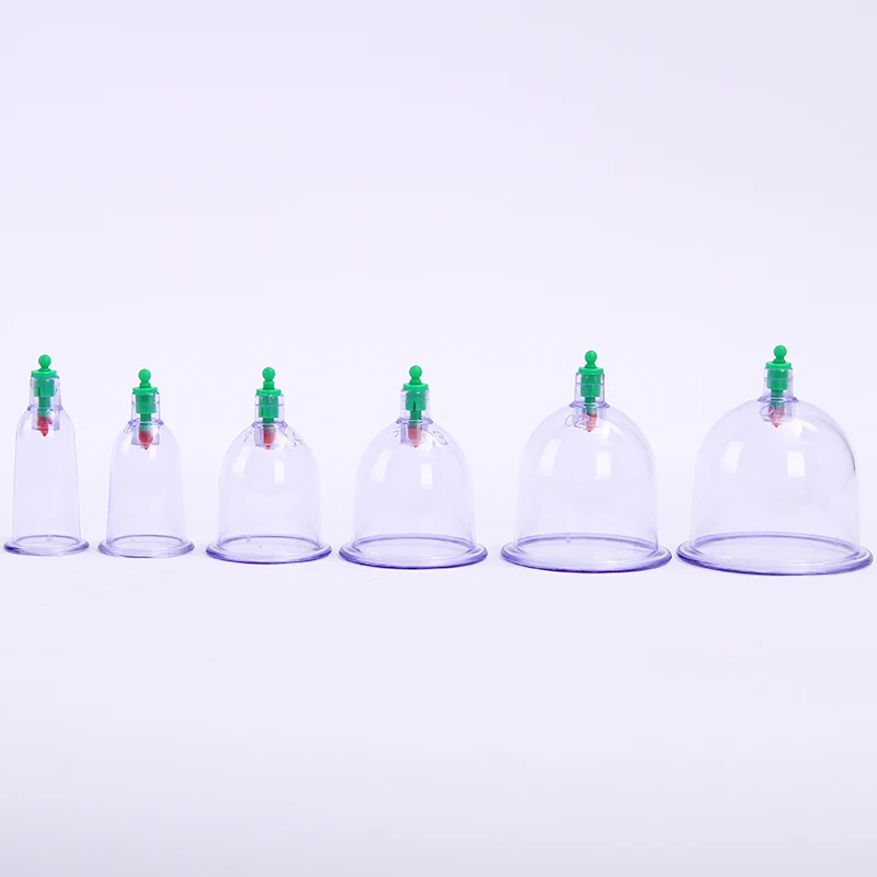Hot Sell Chinese Traditional Cupping Vacuum Cupping Cup Hijama With Abs