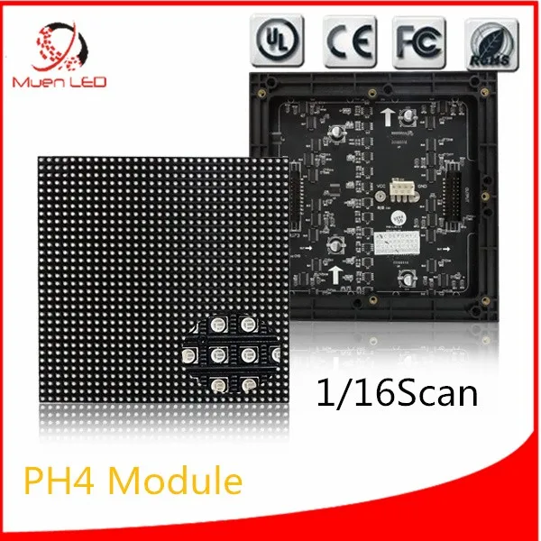 P4 SMD Indoor LED Module 1 / 32Scan 6