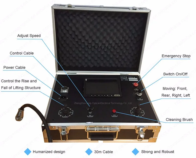 5001000mm Hvac Ac Ventilation Robot For Central Airconditioning Pipe Cleaning Buy Robot For