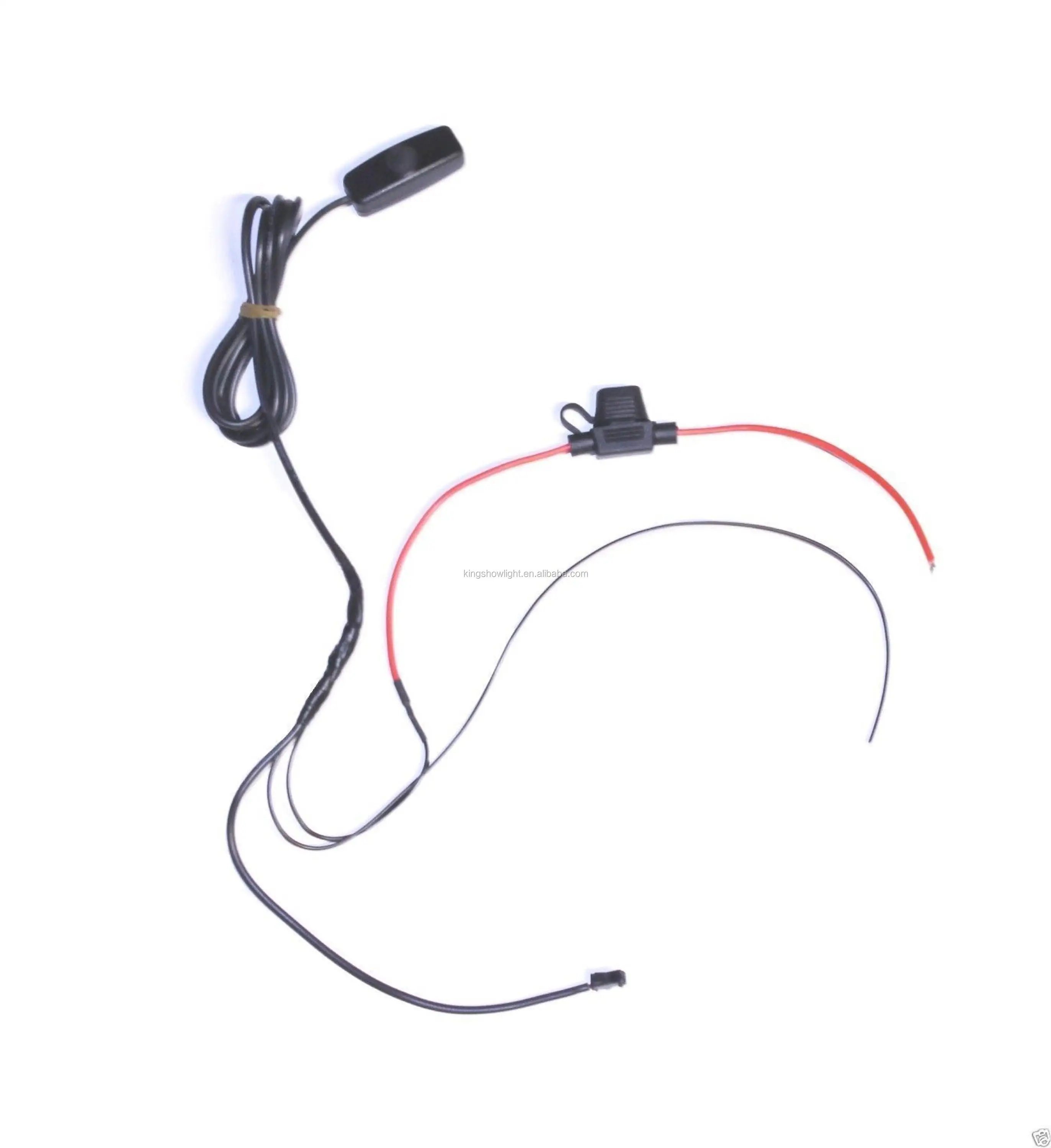 12v LED Accent Light On / Off Control Switch + Fuse + Harness Rock Light