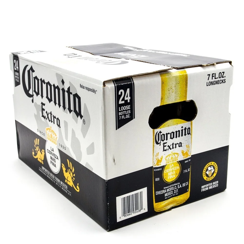 Custom Cardboard 24 Pack Bottles Beer Carton Box - Buy 24 Bottles Beer