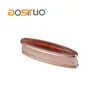 zinc alloy antique cooper luxury red jade stone furniture handles pulls