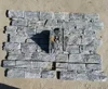 interlocking outdoor concrete cultural slate stone in charcoal