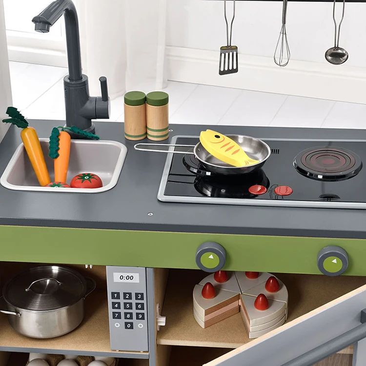 toy kitchen with light up hob