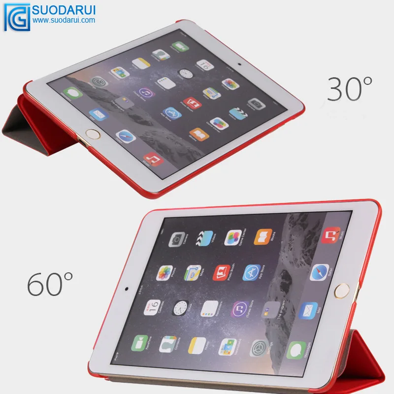 Tri-fold Smart sleep & wakeup Cover for apple ipad Pro 10.5 flip leather case with Back stand cover