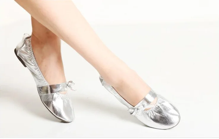 ballerina shoes in a bag