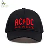 New AC/DC band baseball cap rock hip hop cap Mens acdc snapback hat Embroidery Letter Casual DJ ROCK dad hat