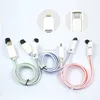 Flowing Moving Glow Led Cable Visible Light-up Flashing 1M USB Data Sync Charger cable