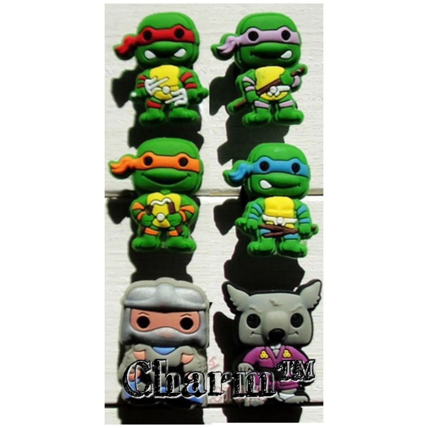 ninja turtle croc charms