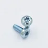 Stainless steel inner hexagon head triangular-tooth self-tapping screw