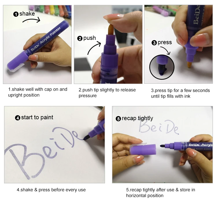 quick-drying weather resistant acrylic paint over permanent markers amazon