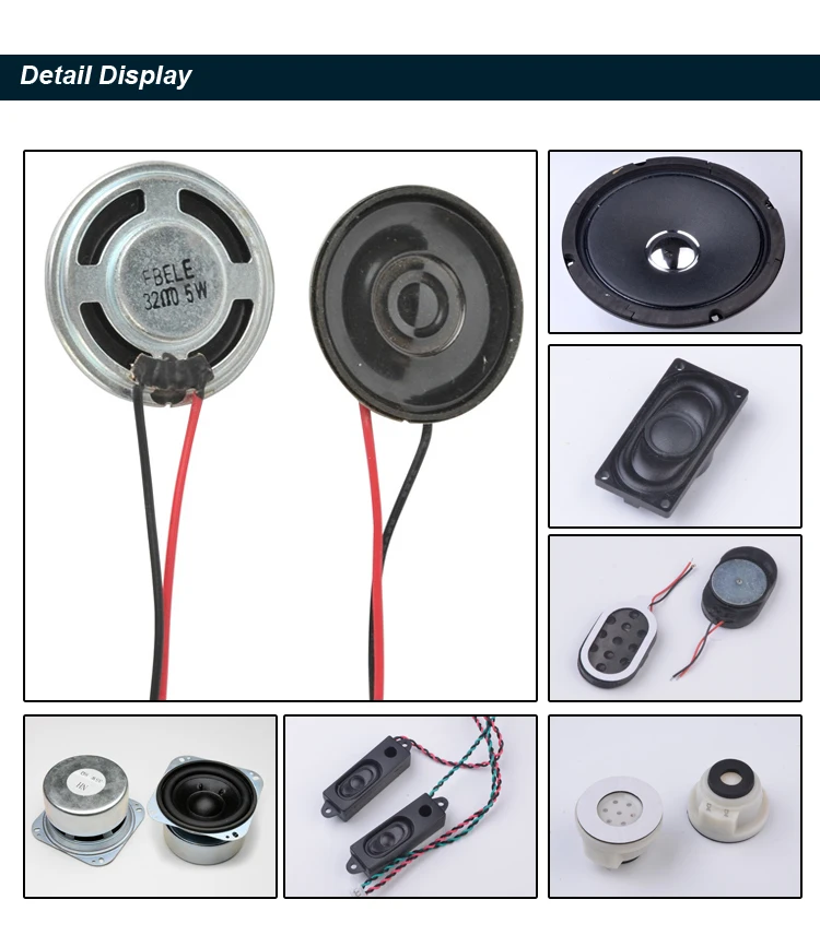 Fbpsp2517 Piezo Speaker Piezoelectric Speaker No