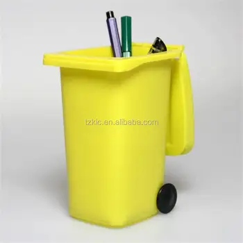 plastic pencil bins