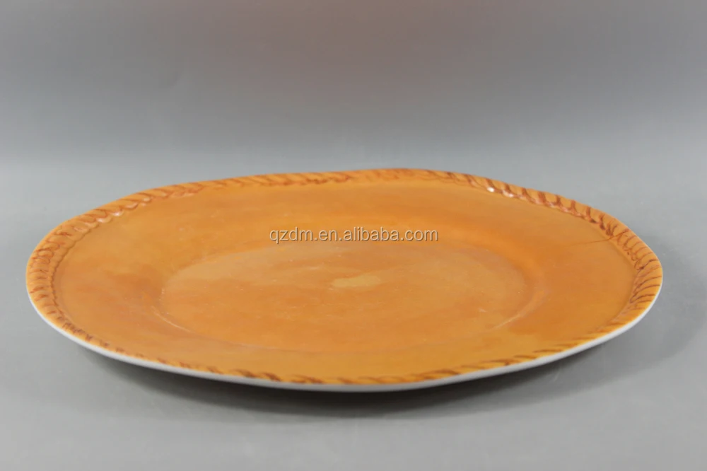 Creative Melamine Dinner Plate/A5 Round Plate