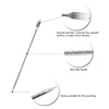 Stainless steel Portable Coffee Pull Flowers Coffee latte art pen/coffee decorating pen