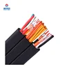 High quality and high strengthen rubber sheathed elevator travel flat cable