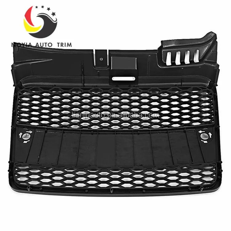 For Audi A4 B7 2004-2008 Front Grille Black RS4 Design Grill