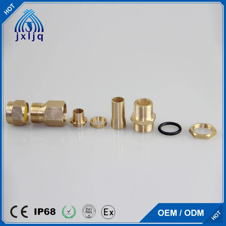 PG thread Explosion proof cable gland for armoured wire