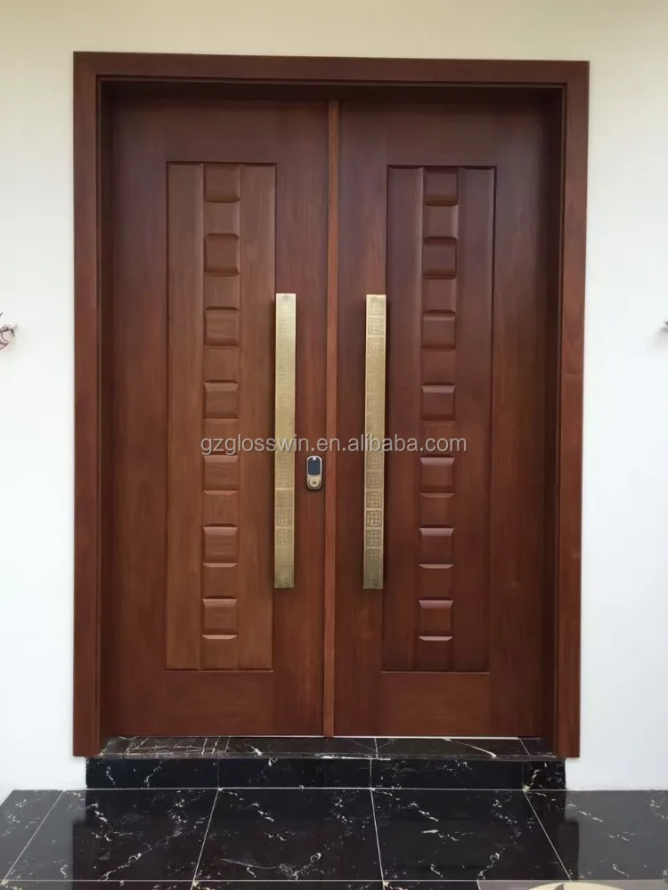 Wooden Main Hall Double Door Design Images