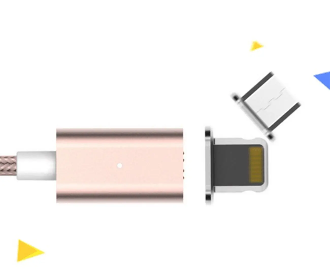 NEW Magnetic Adapter Lightning USB Charging Charger Cable Apple iPhone IPAD