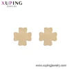 95556 xuping stud gold fancy cross cercelee loveliness women earrings