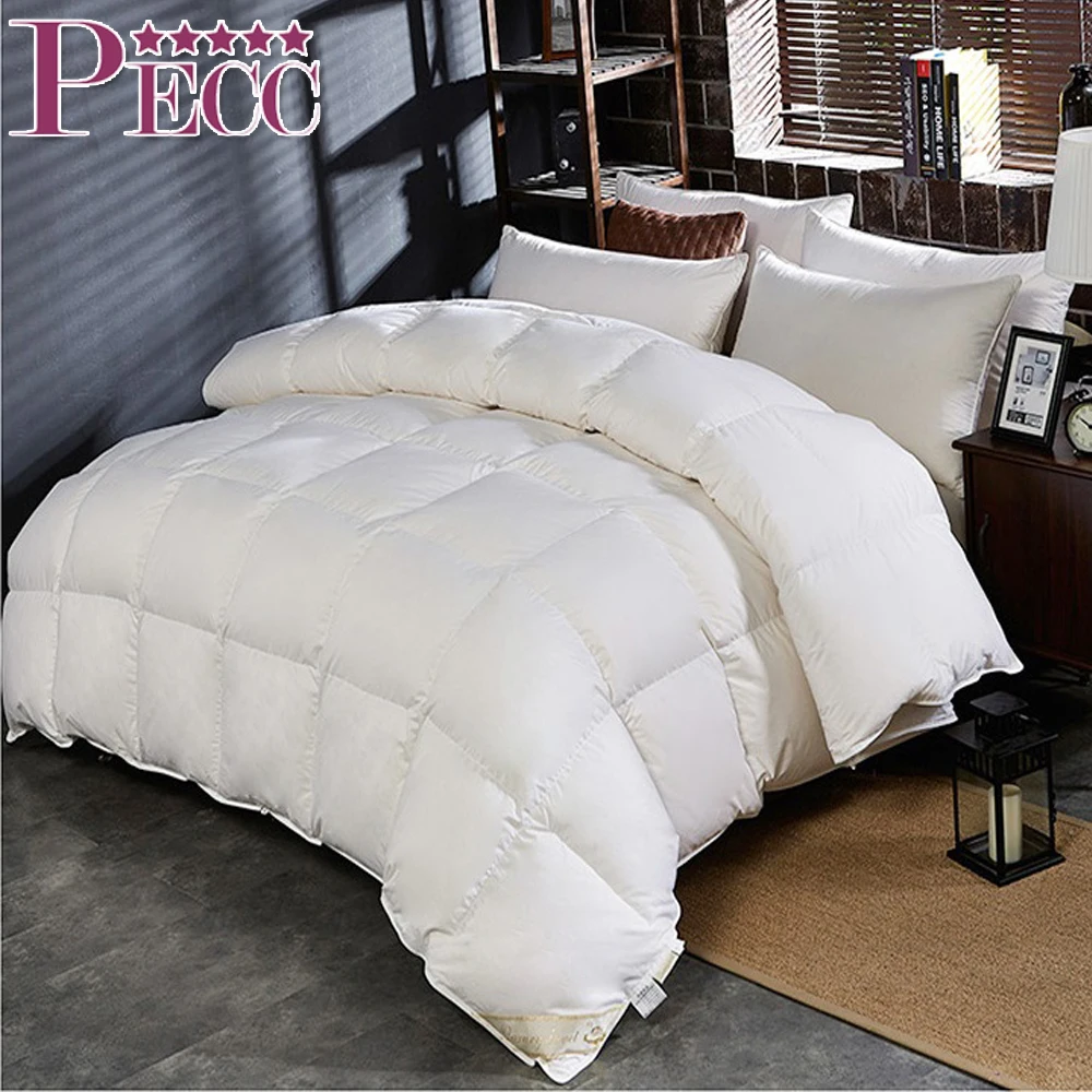 China Manufacturer Natural Comfort Down Feather Filled Comforter Duvet