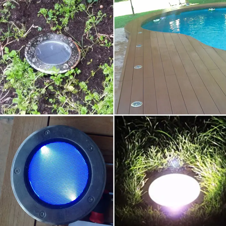 Solar Lightning And Lightning Protection Inground Solar Lights