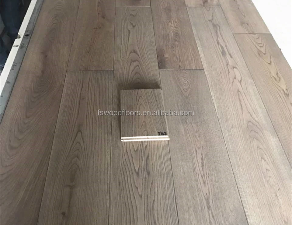 Grey Stained Oak Solid Wood Floors 5 3 4 Buy Grey Stain Wood Floos Grey Stain Oak Floors Grey Oak Solid Wood Floors Product On Alibaba Com