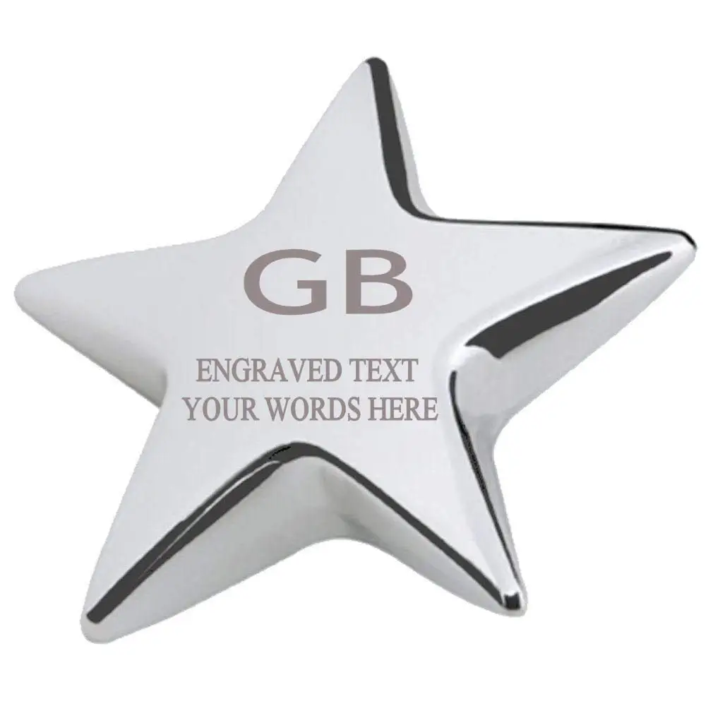 GB Office Desk Paperweight Engraved