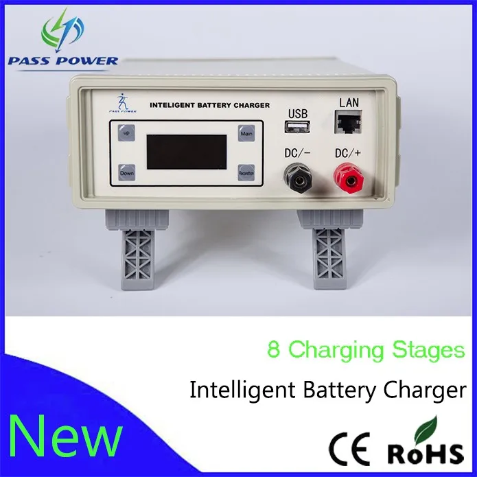 Deep Cycle Agm Battery Charger For Carava Export 12v 50amp Qc4.0 Battery Test 1 X Usb Pass Power