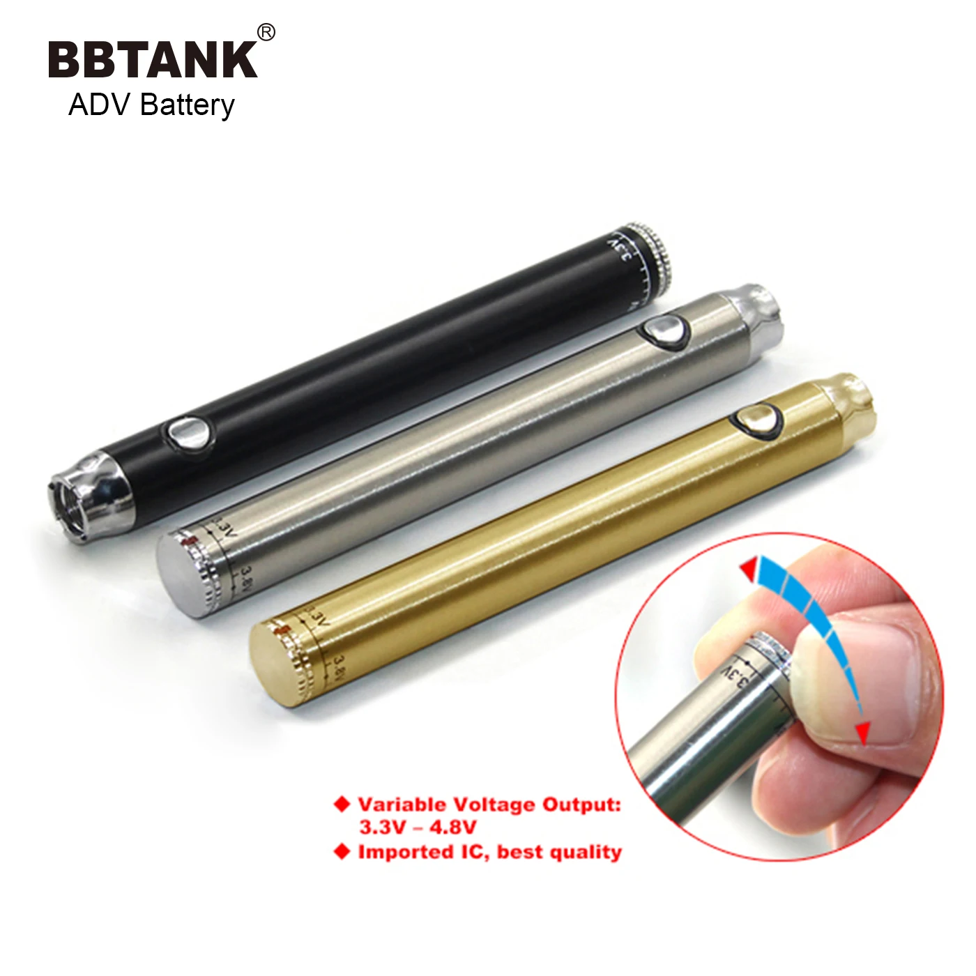 New Trending Electronic Cigarette With .5 Ml Vape Cartridge 530mah Rechargeable Battery Single Use Pen