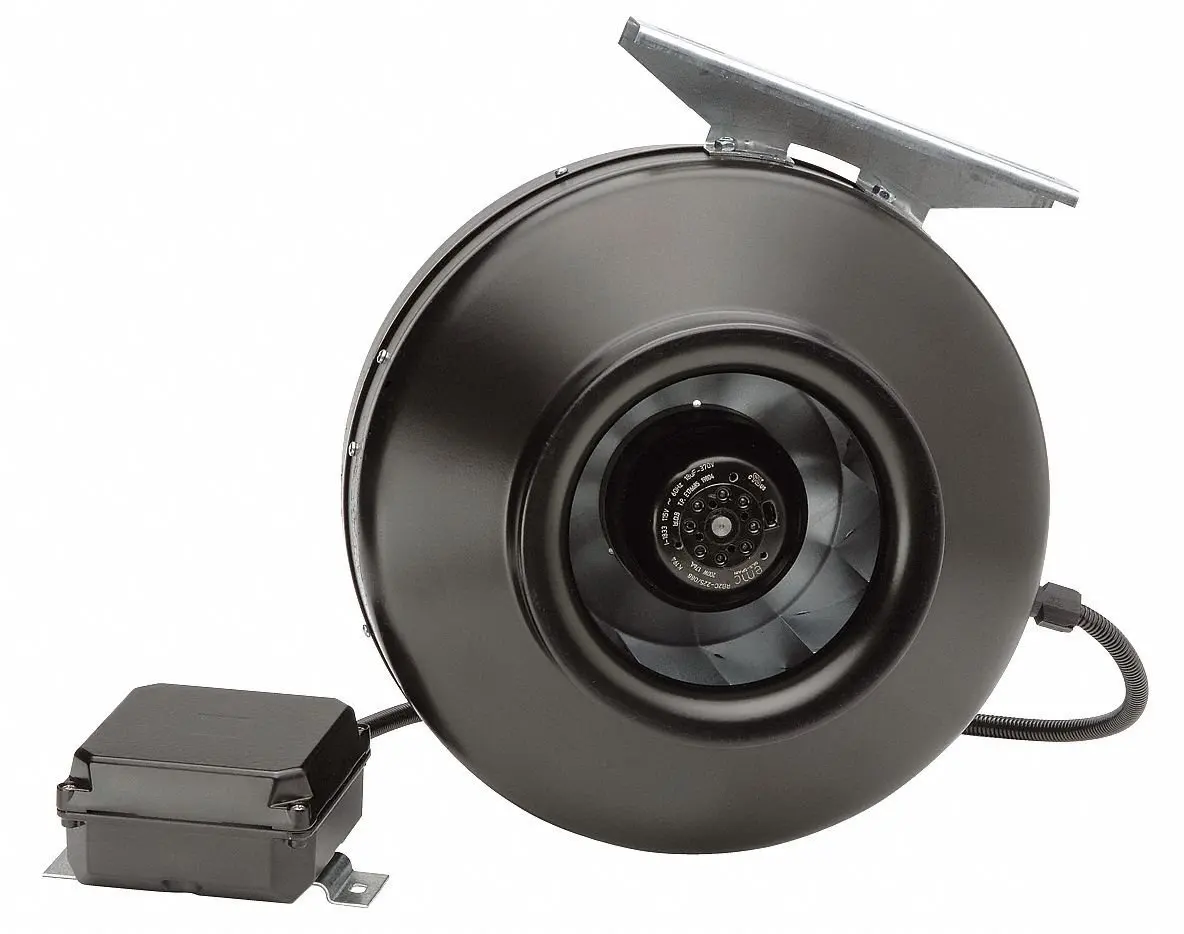 Buy 8" centrifugal fan metal inline duct fan high presure kitchen