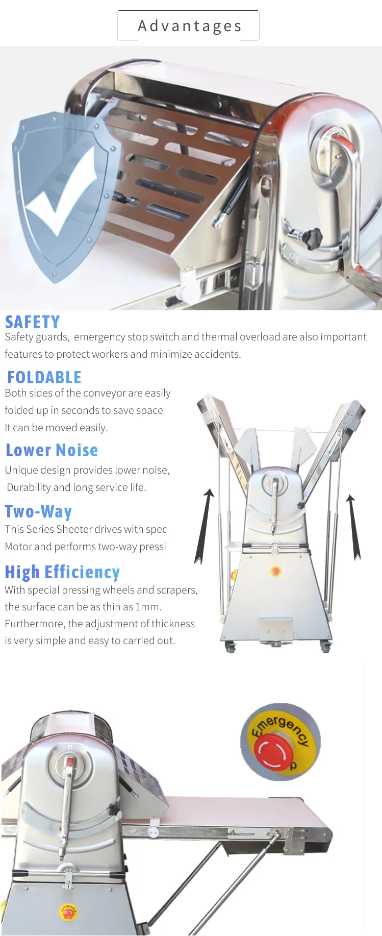 Puff Maquina De Machine Croissants Chapati Dough Sheeter For Croissants