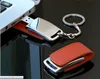 Manufacturers direct 2gb-128gb high-grade leather cover U disk gift U disk can be customized LOGO