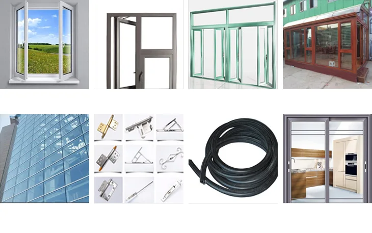 hot sale & high quality Aluminum Alloy Bi-folding Windows and Doors wholesale online