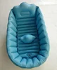 blue custom toddler inflatable baby spa bath tub