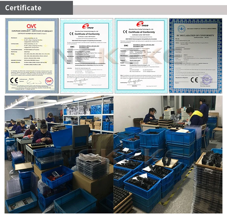 6 GANG 12V circuit breaker jeep boat rocker touch panel switch