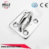304 Stainless Steel pad Eye Plate Door Hardware