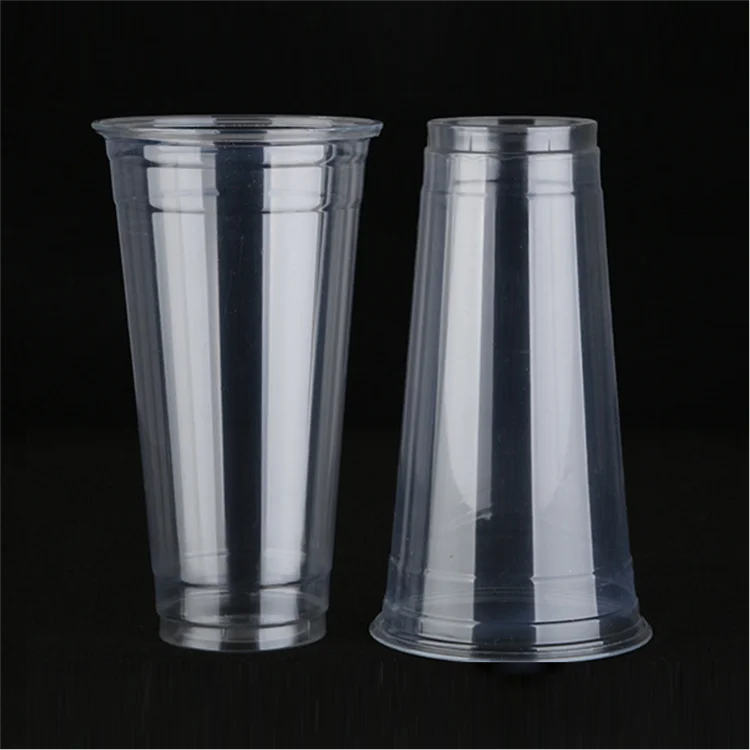 Factory Wholesale Customized 20 Oz Clear Disposable Plastic Fruit Cup