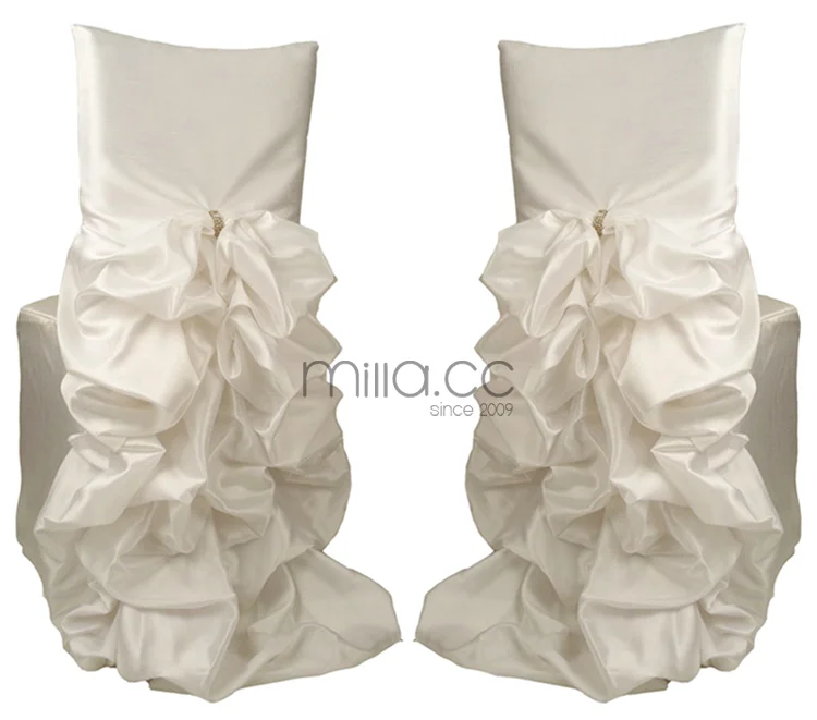 Chair Covers For Weddings With Ruffles Decorations For Events Party